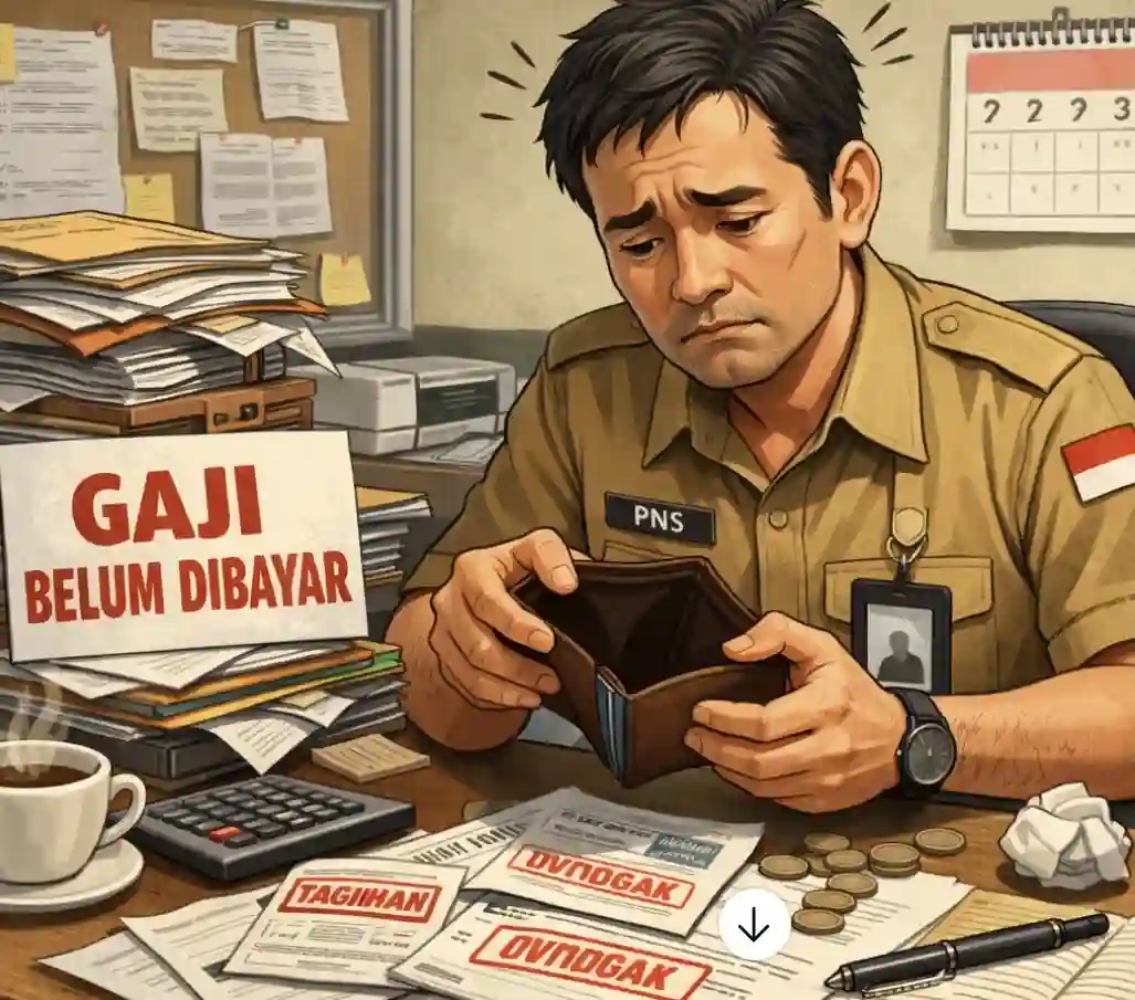 Ilustrasi Gaji PNS Pemprov Jabar yang belum dibayarkan